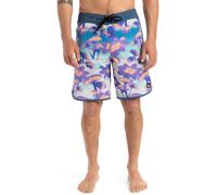QUIKSILVER Boardshorts 'Scallop 19' bleu / violet / rose, Taille 4XL