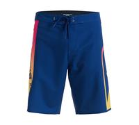 QUIKSILVER Boardshorts 'Surfsilk Holmes 20' bleu foncé / jaune / pitaya, Taille XXL