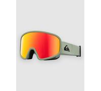 Masque Quiksilver Browdy avec verres à effet miroir orange