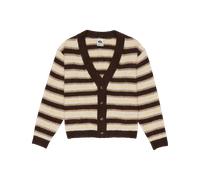 Quiksilver - Bukit Cardigan - Pullover femme Chocolate Brown Stripes - XL