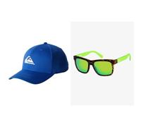 Quiksilver Bundle Casquette pour Garçon Decades + Lunette de Soleil pour Garçon