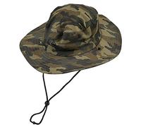 Quiksilver Bushmaster Chapeau de Brousse pour Protection Contre Le Soleil, Bord Souple, pour Homme, Camouflage, L/XL
