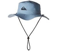 Quiksilver Bushmaster Chapeau de Brousse pour Protection Contre Le Soleil, Bord Souple, pour Homme, Denim décoloré, L/XL