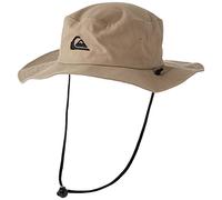 Quiksilver Bushmaster Chapeau de Brousse pour Protection Contre Le Soleil, Bord Souple, pour Homme, Kaki, S/M