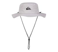 Quiksilver Bushmaster Sun Protection Floppy Visor Bucket Hat Bob, Gris, S-M Hommes