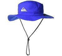 Quiksilver Bushmaster Sun Protection Floppy Visor Bucket Hat Chapeau de Soleil, Bleu Nautique, S/M Homme
