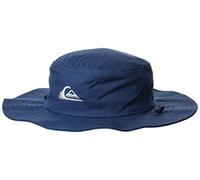 Quiksilver Bushmaster Sun Protection Floppy Visor Bucket Hat Chapeau de Soleil, Bleu, XXL Homme