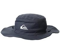 Quiksilver Bushmaster Sun Protection Floppy Visor Bucket Hat Chapeau de Soleil, Tarmac, XXL Homme