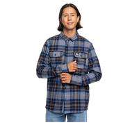 Quiksilver Cantwell Chemise à carreaux à manches longues pour homme, bleu, XL