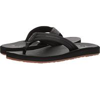 Quiksilver Carver Nubuck, Tongs. Homme, Solide Noir, 41 EU