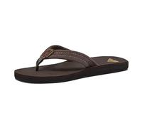 Tongs claquettes Quiksilver Carver suede choco tong Marron taille : 42 réf : 90173