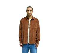 Quiksilver - Chemise en velours côtelé - Smoke Trail Cord Shirt Rawhide pour Homme en Coton - Taille XL - Marron Marron XL