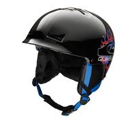 Quiksilver - Casque de ski/snowboard - Empire Youth Helmet Black Flame - Taille Enfant S/M - Noir Noir S/M
