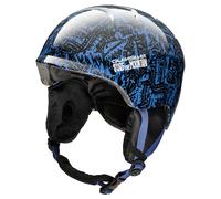 Quiksilver - Casque de ski/snowboard - Slush Youth Helmet Rock And Roll True Black - Taille Enfant S/M - Bleu Bleu S/M