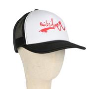 Quiksilver Casquette Trucker à Visière Courbée DNA Impaired - Blanche