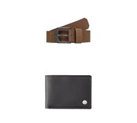 Quiksilver - Ceinture Main Street + Portefeuille Mack pour Homme