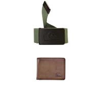 Quiksilver - Ceinture Principal Schack + Portefeuille Slim Rays pour Homme