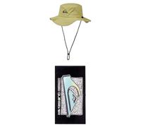 Quiksilver - Chapeau Bushmaster Protection Soleil + Serviette de Plage Freshness Towel