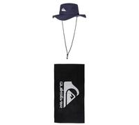 Quiksilver - Chapeau Bushmaster Protection Soleil + Serviette de Plage Salty Trims