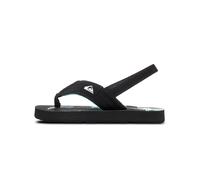 QUIKSILVER Chaussures ouvertes 'Molokai Layback' noir / blanc, Taille 24