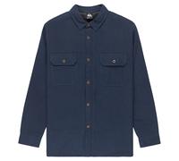 Chemise manches longues Quiksilver Husson Sherpa Bleu M