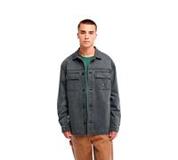 Quiksilver Mohab Washed Twill Long Sleeve Shirt Gris M Homme