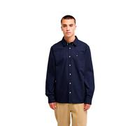 Chemise Quiksilver Smoke Trail Oxford Bleu XS