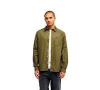 Chemise Quiksilver Smoke Trail Oxford Vert M