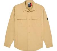 Quiksilver - Chemise chaude et confortable - Venture Insulated Shirt Kelp en Nylon - Taille M - Beige Beige M