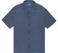 Quiksilver - Chemise en coton biologique et chanvre - Sunrise SS Shirt Dark Navy pour Homme en Coton - Taille S Navy S