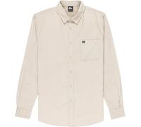 Quiksilver - Chemise en velours côtelé - Smoke Trail Cord Shirt Moonstruck pour Homme en Coton - Taille L - Beige Beige L