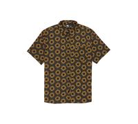 QUIKSILVER Chemise fonctionnelle 'Apero Classic' sépia / jaune / noir, Taille L