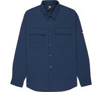 Quiksilver - Chemise isolante déperlante - Cold Snap Shacket Insulated Shirt Dark Navy pour Homme en Nylon - Taille S Navy S
