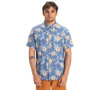 Quiksilver Chemise Manche Courte APERO Classic SS Homme Bleu L