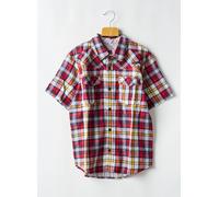 quiksilver chemises garçon de couleur rouge 12 A