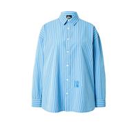 QUIKSILVER Chemisier 'Finvoy' bleu / blanc, Taille XS