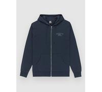 Quiksilver Chest Logo Sweat à capuche zippé bleu L
