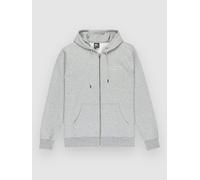 Quiksilver Chest Logo Sweat à capuche zippé gris L