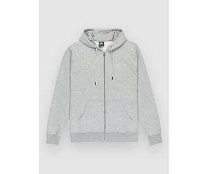 Quiksilver Chest Logo Sweat à capuche zippé gris L