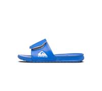 QUIKSILVER Claquettes / Tongs 'Bright' bleu / blanc, Taille 34