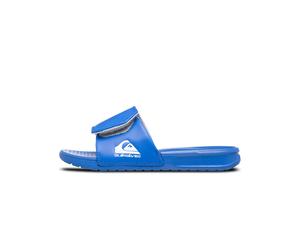 QUIKSILVER Claquettes / Tongs 'Bright' bleu / blanc, Taille 39
