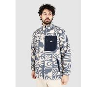 Quiksilver Clean Coast Full Zip Fleece Bleu S Homme