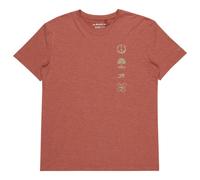 Quiksilver - Coastal Run S/S - T-shirt technique - L - henna heather