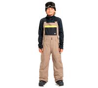 Quiksilver Salopette de ski Mash Up Youth Bib Fallen Rock Beige Taille enfant 14 ans