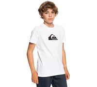 Quiksilver™ Comp Logo - T-Shirt ,Garçon , Blanc, 16 Ans
