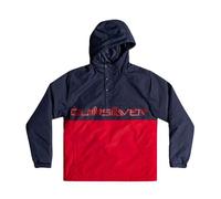 QUIKSILVER - Coupe-vent junior - rouge et marine - 12 ans - Rouge - Garçons 10 ans