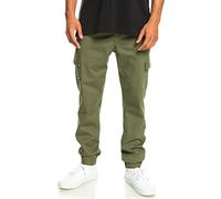 Quiksilver MW Cuffed Cargo Pantalon Homme, Four Leaf Clover, 32
