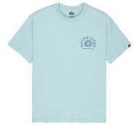 T-shirt Quiksilver Curve Palm à manches courtes bleu - S