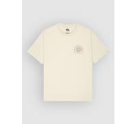 Quiksilver Curve Palm Short Sleeve T-shirt Blanc S Homme