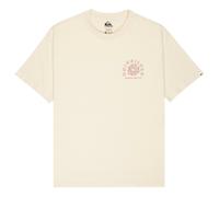 Quiksilver T-shirt Curve Palm homme manches courtes blanc et rouge XL